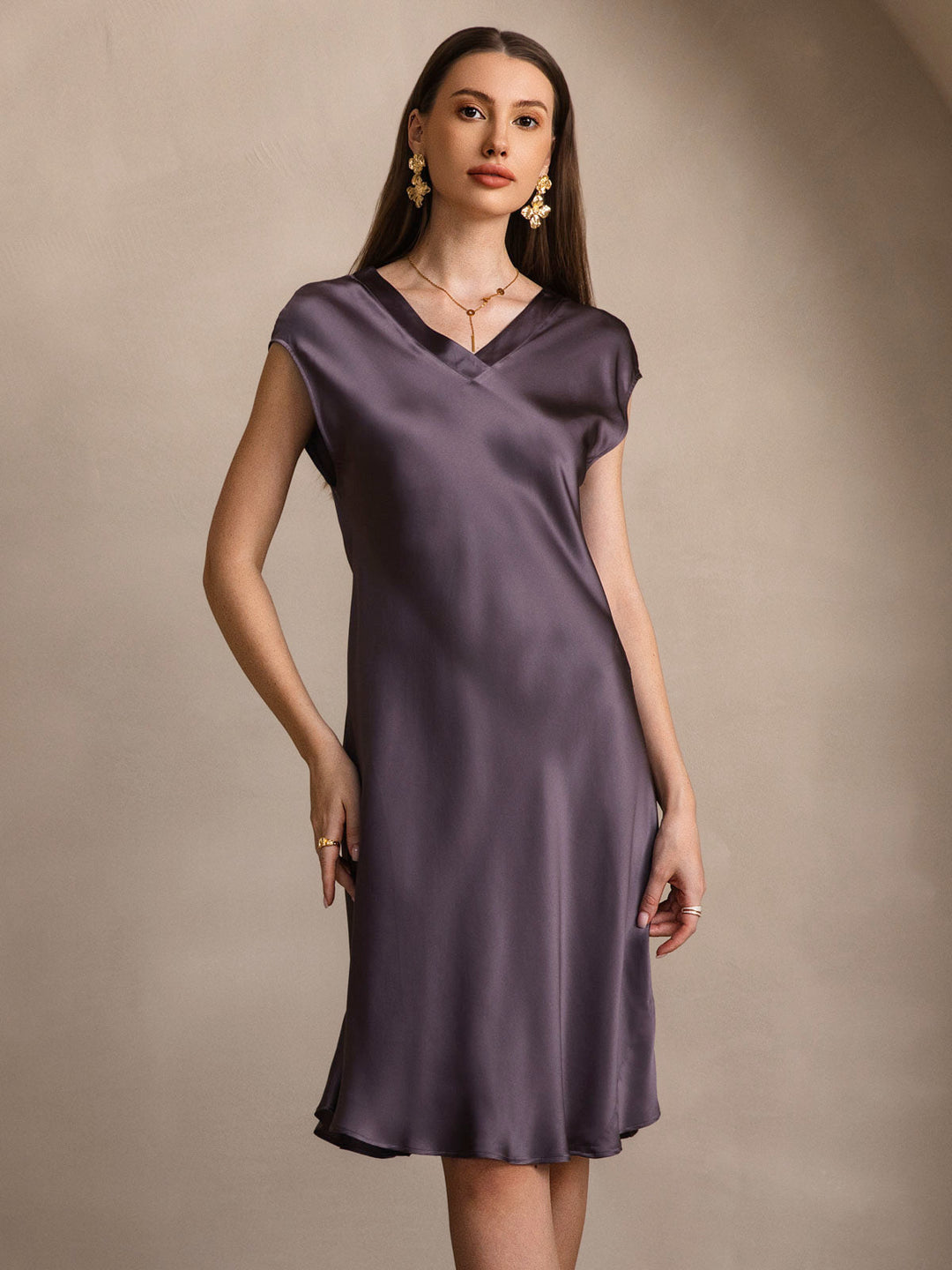 Agatha | Cap Sleeve Nightgown