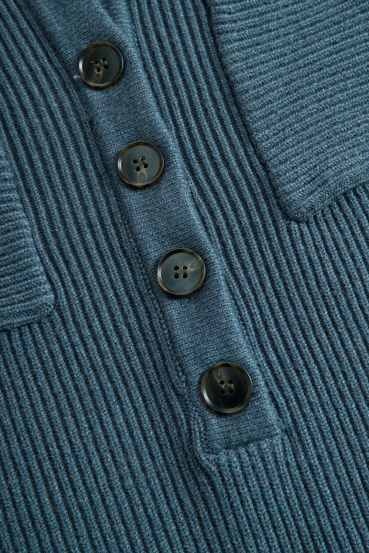 Ellie | Slim-fit Hooded Knitted Maxi