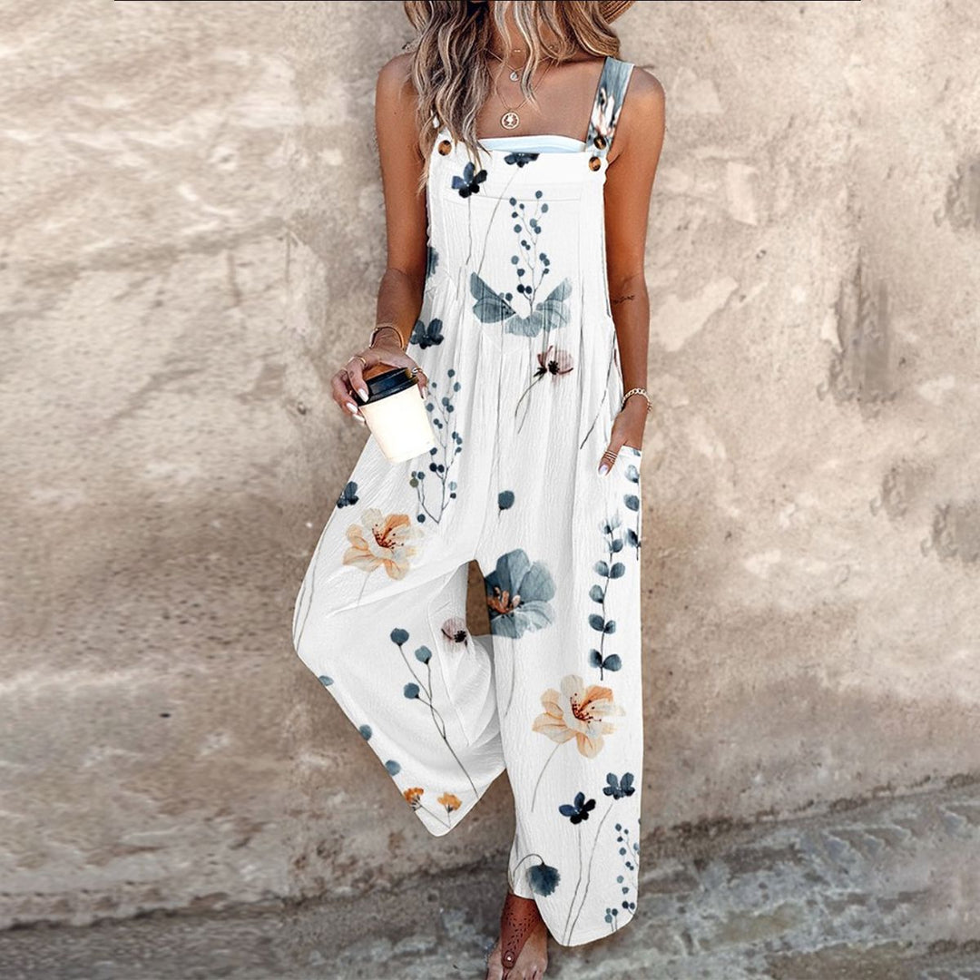 Laura™ - ELEGANT JUMPSUIT WITH DECONSTRUCTED CUT