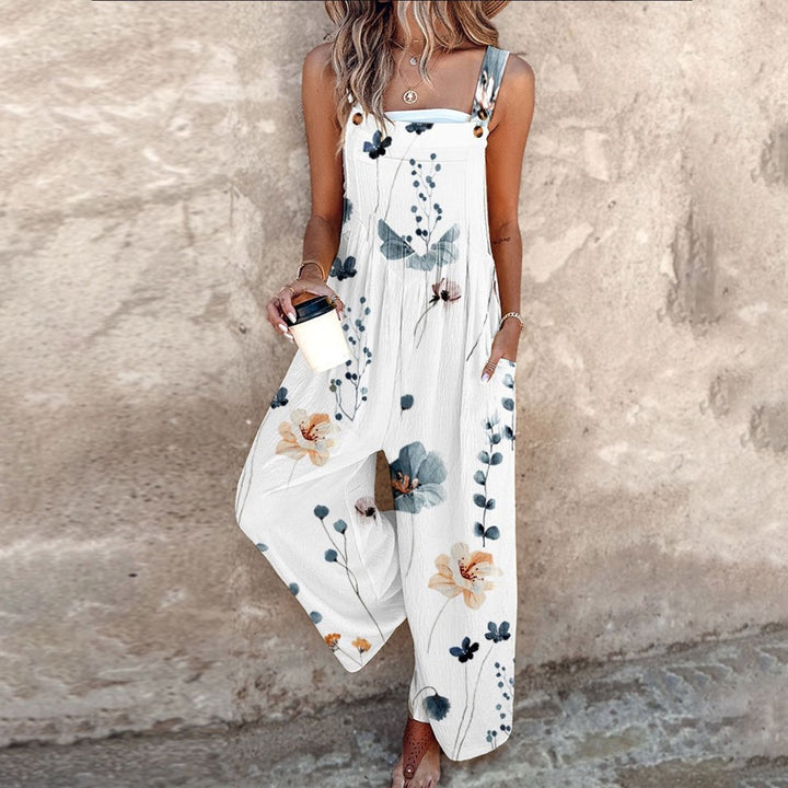 Laura™ - ELEGANT JUMPSUIT WITH DECONSTRUCTED CUT