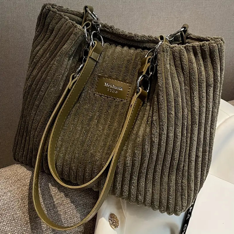 Orna | Corduroy Tote Bag