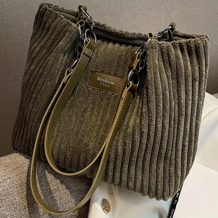 Orna | Corduroy Tote Bag