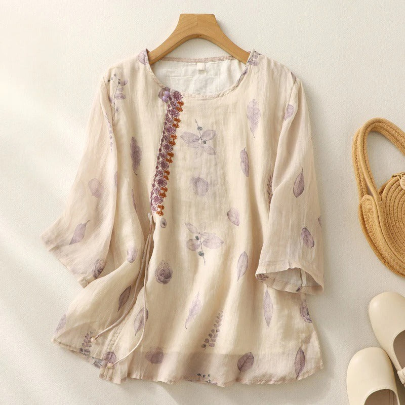 Noelle™ | Floral Relaxed Blouse