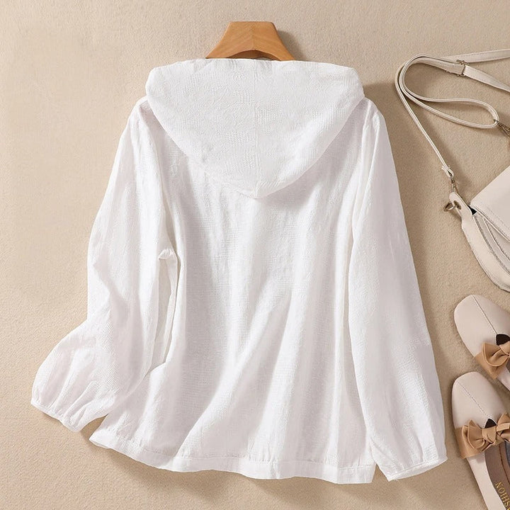 Mia™ | Relaxed Hooded Shirt