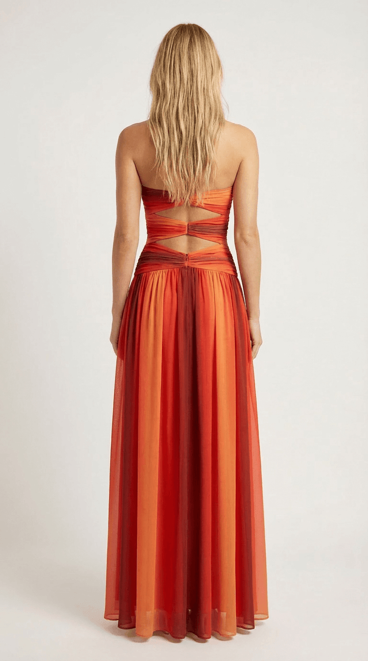Long Solara Cut-Out Dress