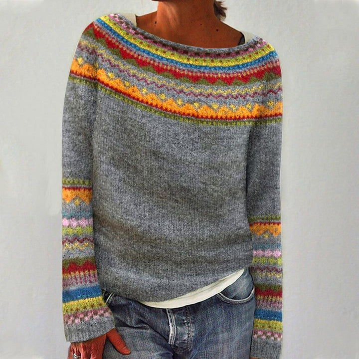 Harper | Retro Knit Jumper