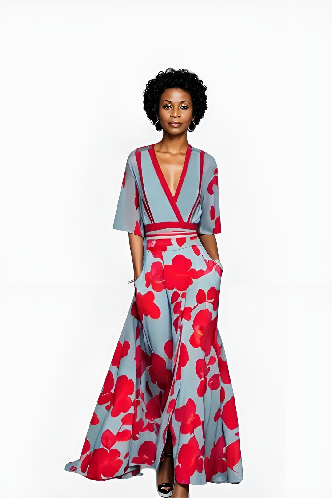 Flora™ | Floral Wrap Dress