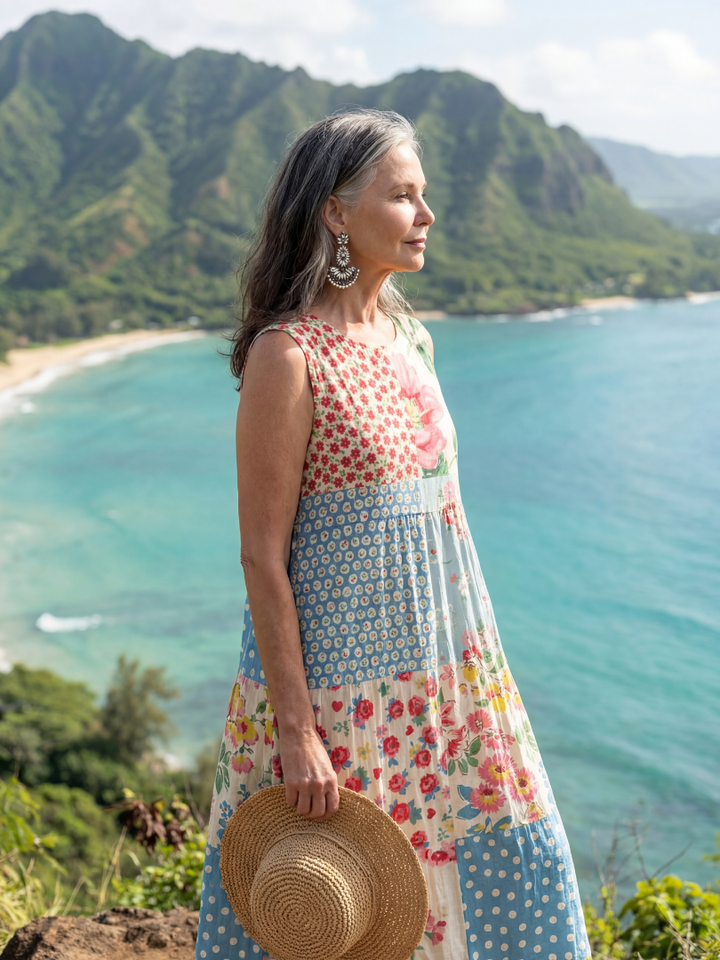 Kira | Casual Floral Midi Dress