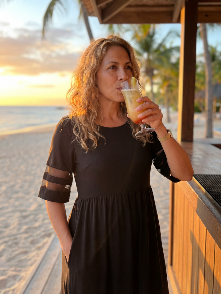 Vera | Casual Midi Dress