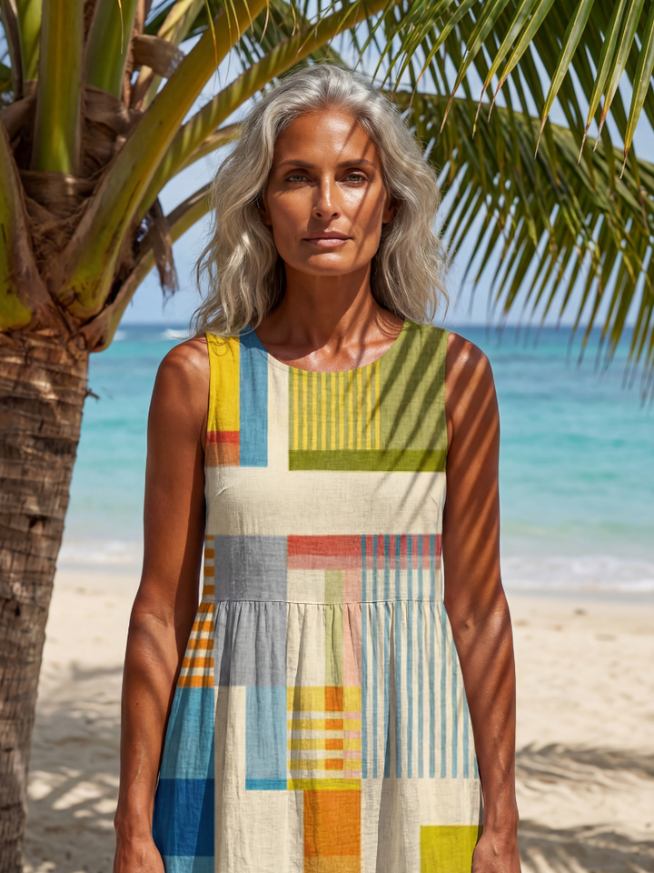 Esme | Casual Colorful Midi Dress