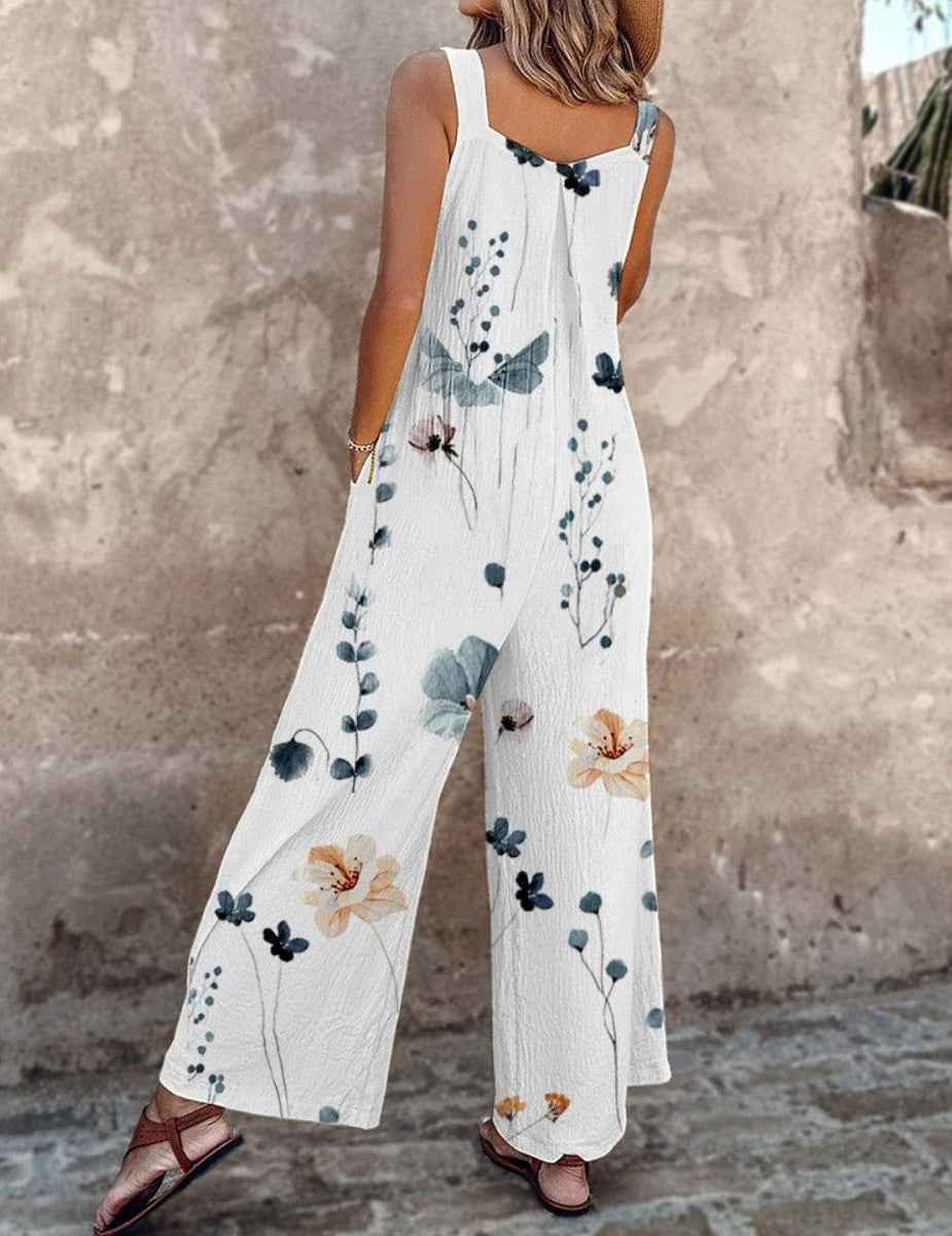 Laura™ - ELEGANT JUMPSUIT WITH DECONSTRUCTED CUT