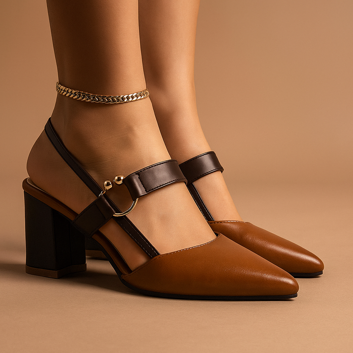 Pippa | Ring-Detail Heels