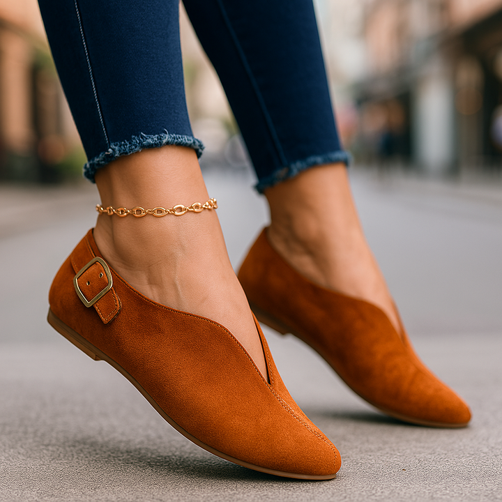 Audrey | Buckle Loafers