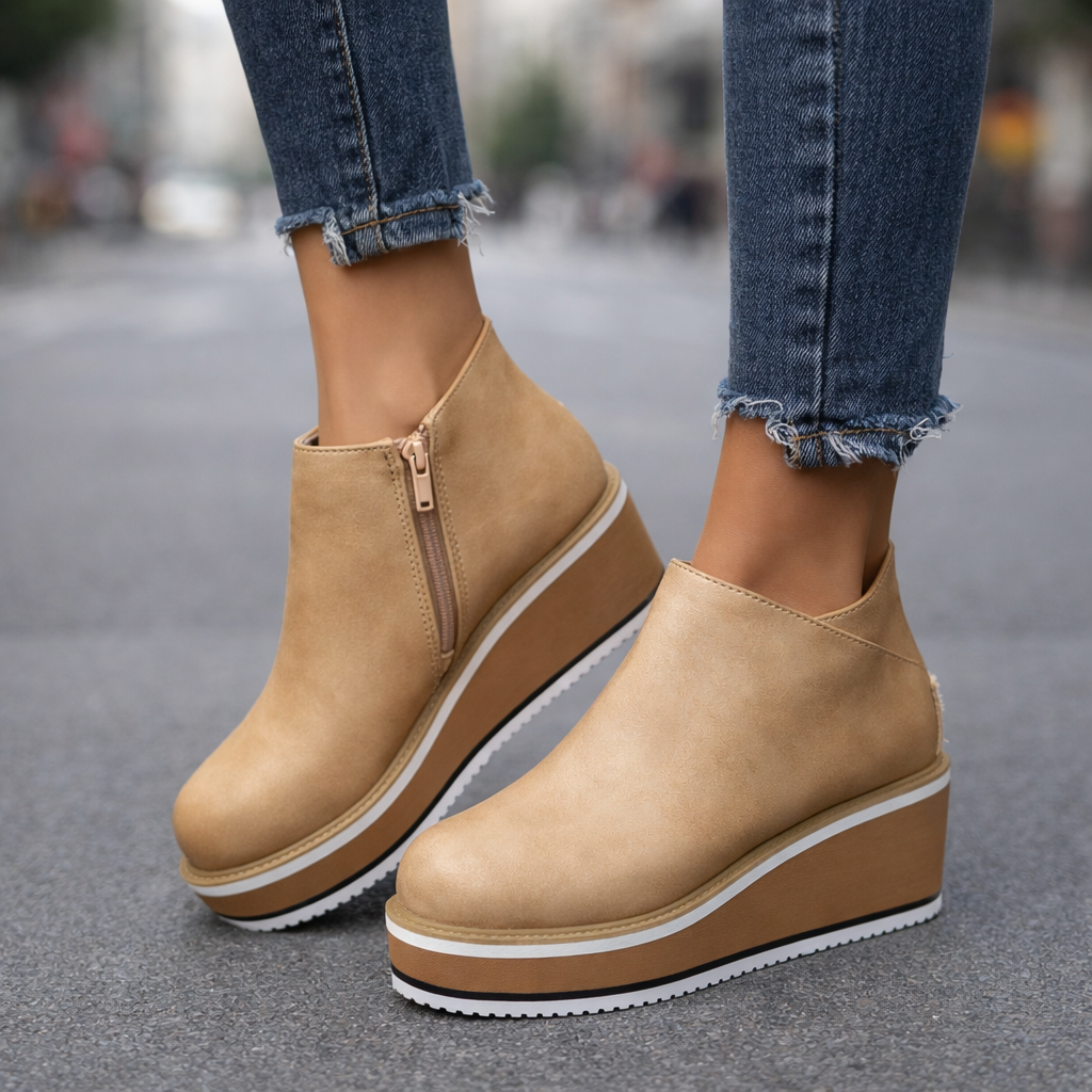 Tilly | Lace-Up Platform Boots