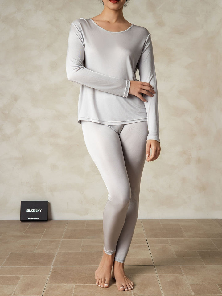 Kim | Silk Long Sleeve Top