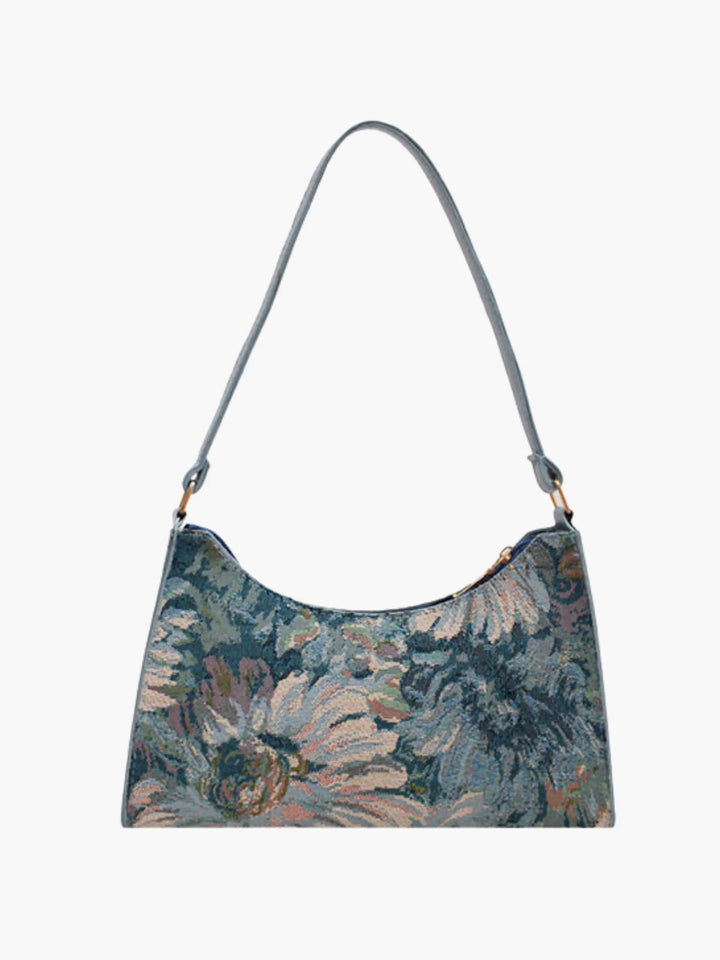 Philine | Vintage Floral Tapestry Shoulder Bag