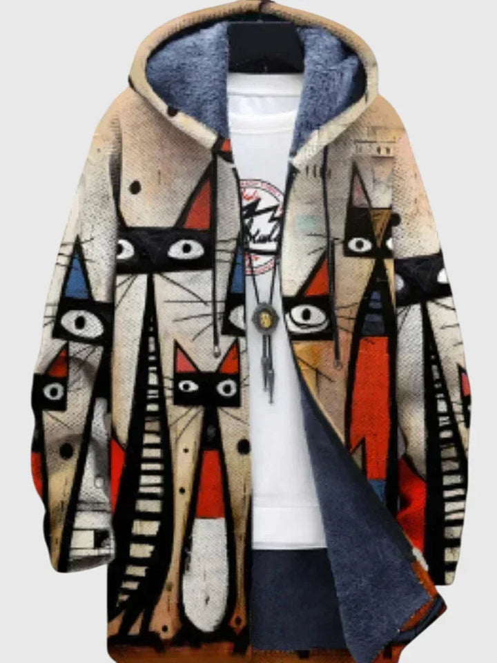 Anna™ | Jacket with Artistic Print