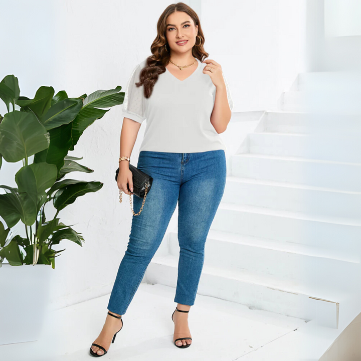 Sophie™ | Elegant V-Neck Top
