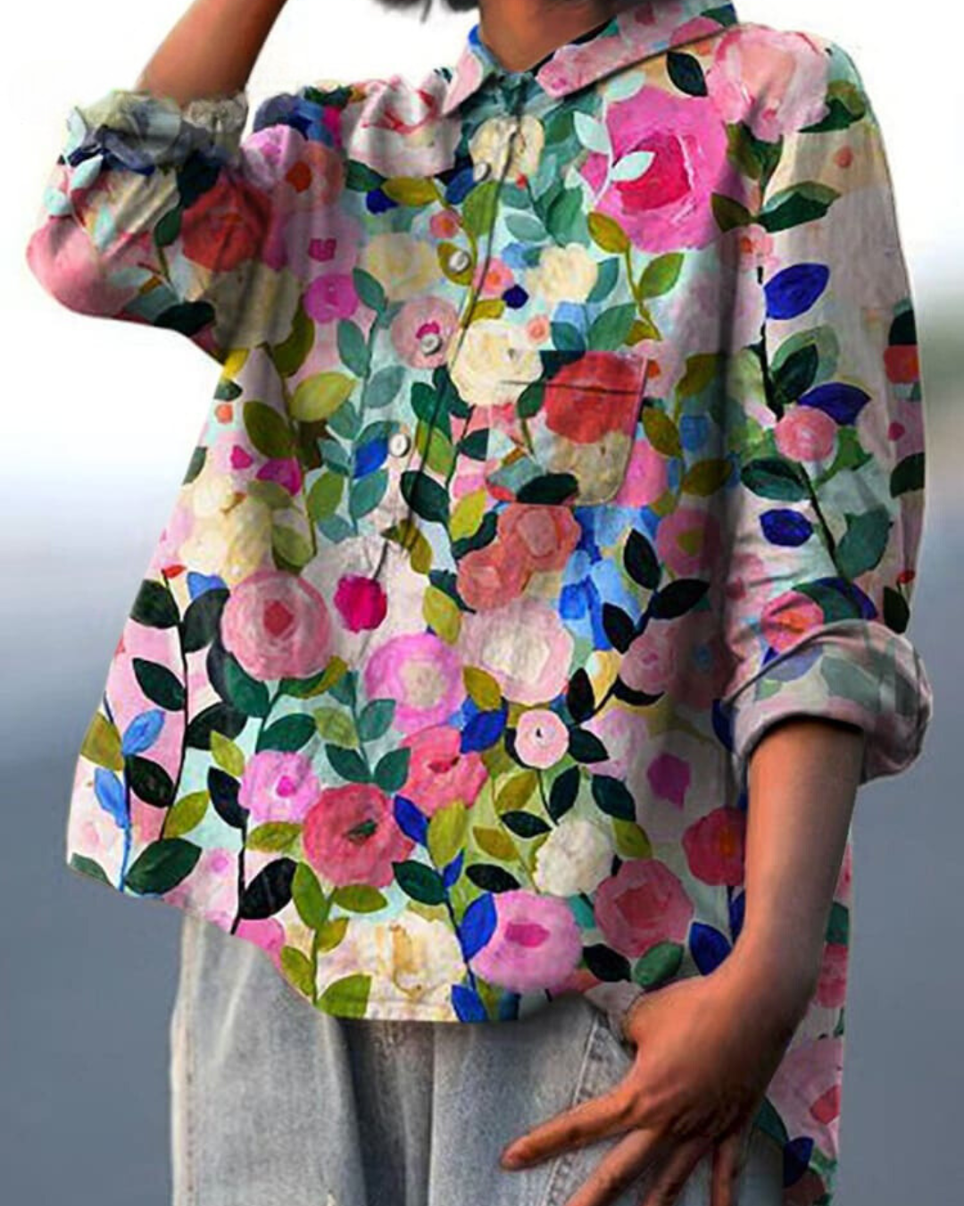 Monique™ | Floral Blouse