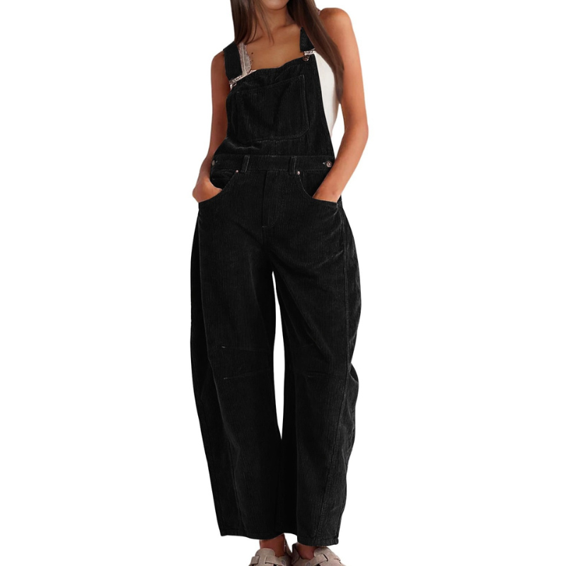Ophelia | Wide Leg Overalls Jumpsuit