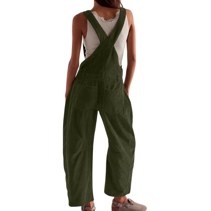 Ophelia | Wide Leg Overalls Jumpsuit
