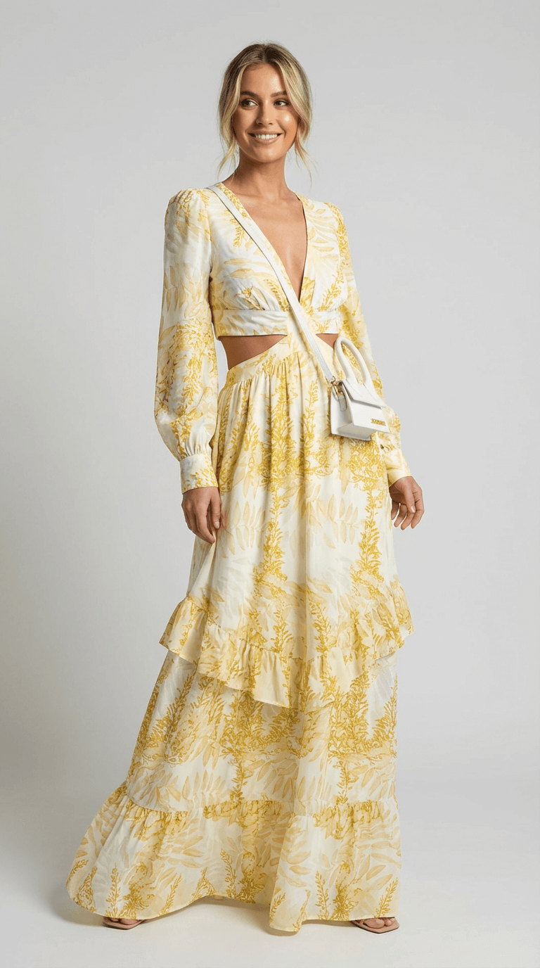 Astra Cut-Out Maxi Dress