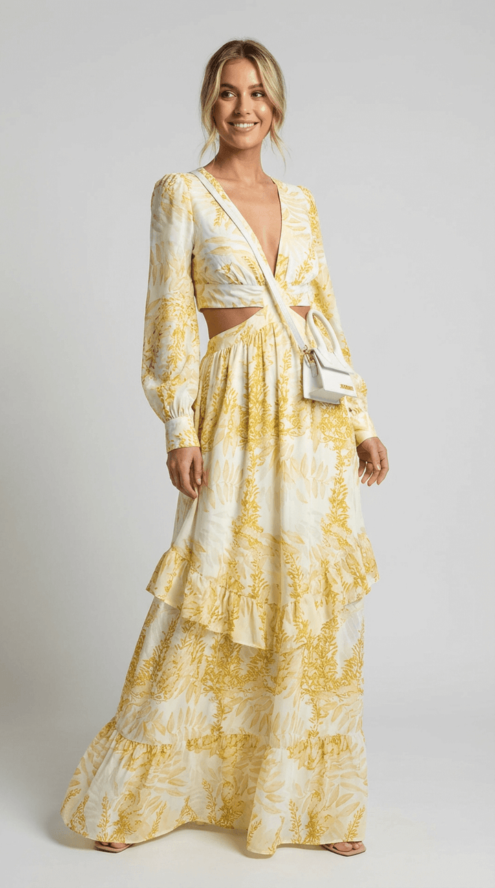 Astra Cut-Out Maxi Dress