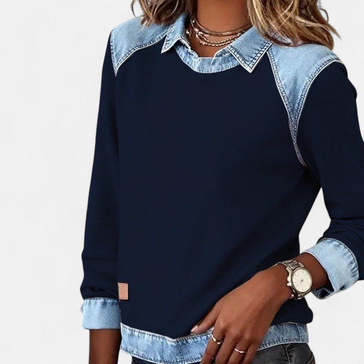 Regina™ | Trendy Long Sleeve Sweater