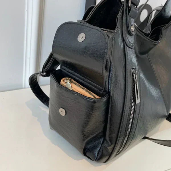 Noemie | Classic Leather Tote