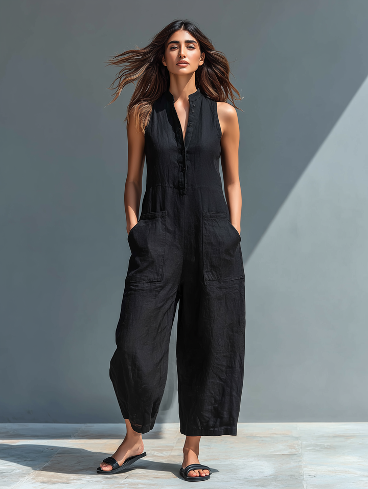 Lally™ | Elegant Sleeveless Jumpsuit