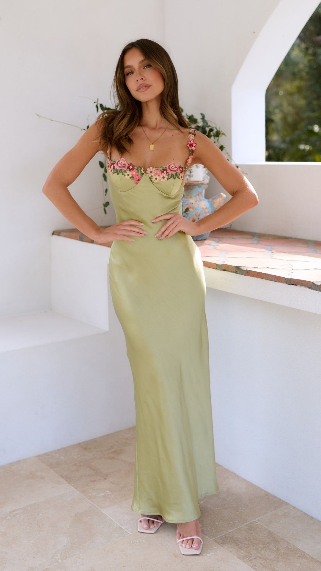 Josephine™ | Women's Wedding Guest Embellished Dress Evening