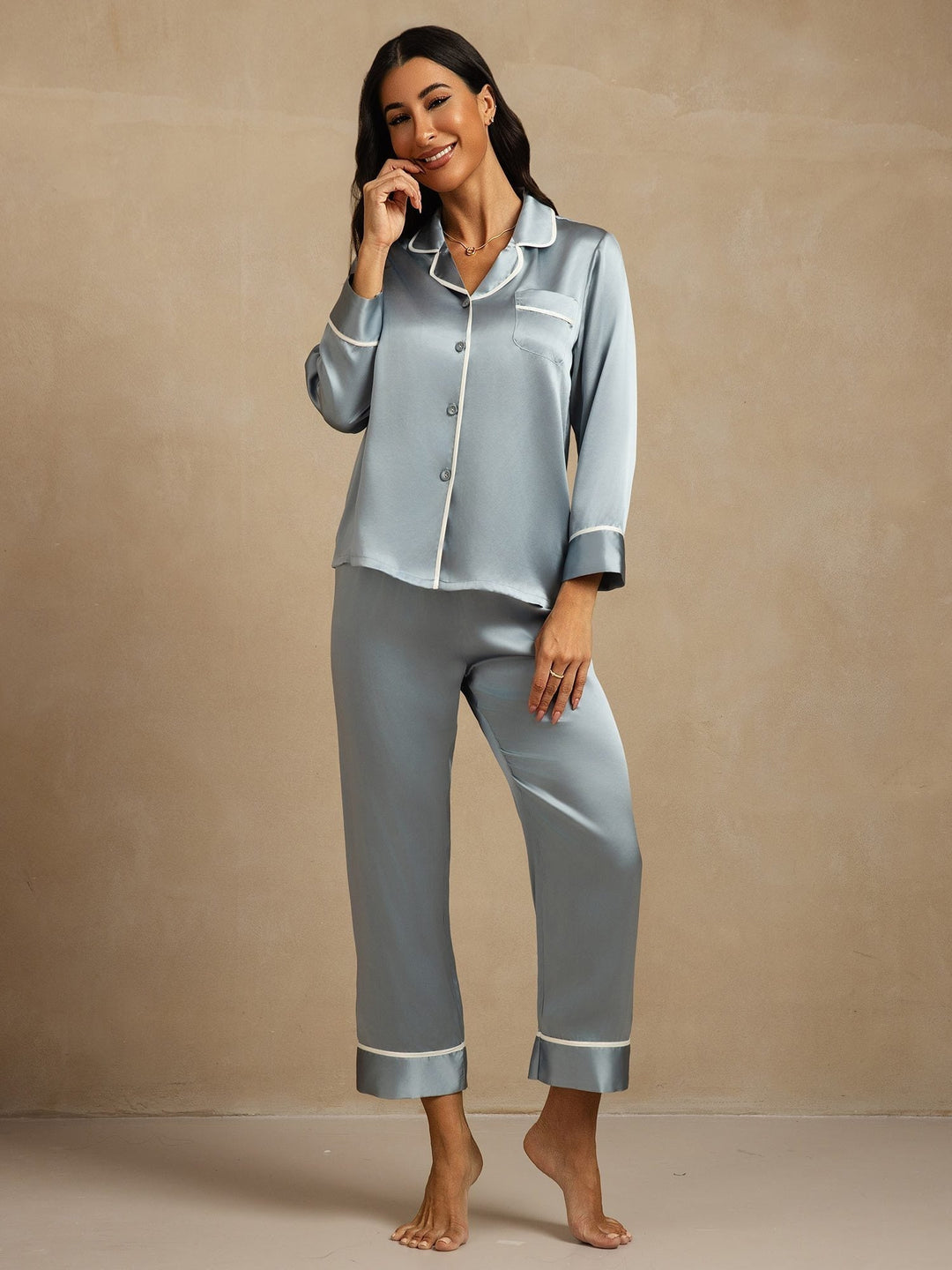 Ingrid | Striped Pyjama Set