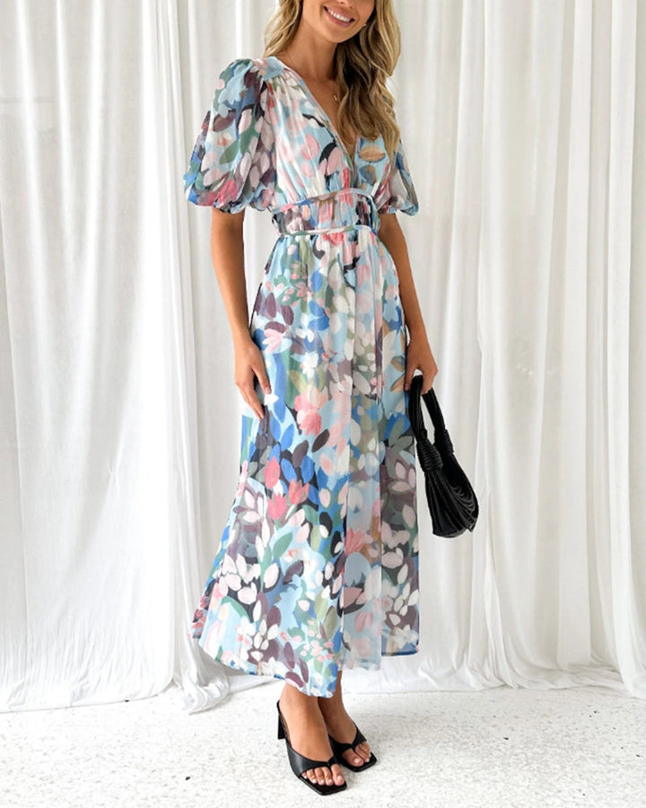 Daisy | Feminine Dress with Floral Motif