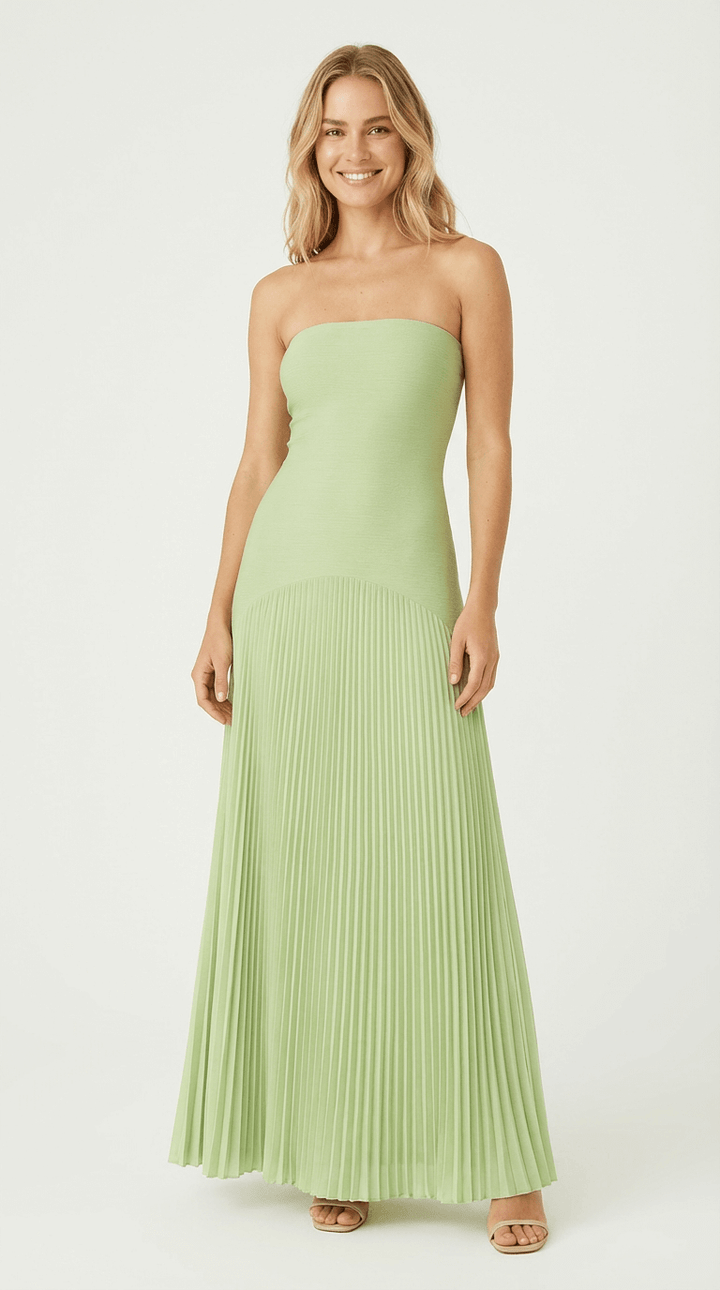 Long Marella Dress with Low Waist