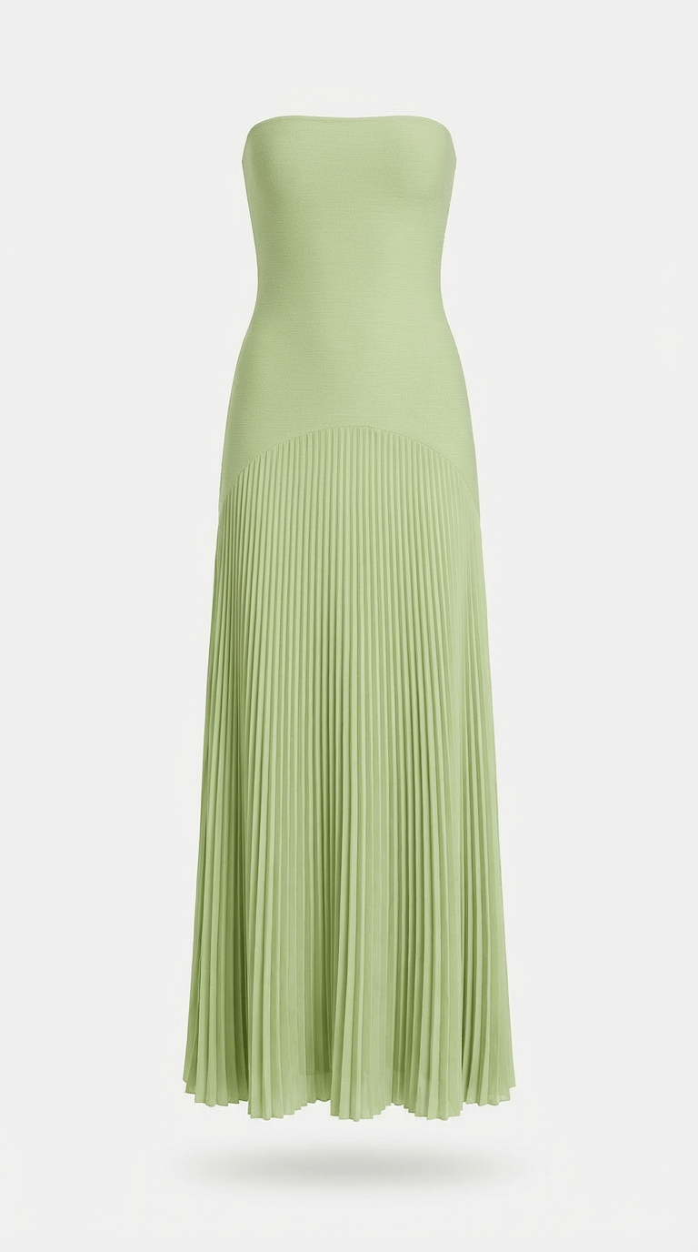 Long Marella Dress with Low Waist