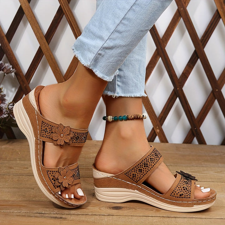 Rosalie™ | Comfort Wedge Sandals