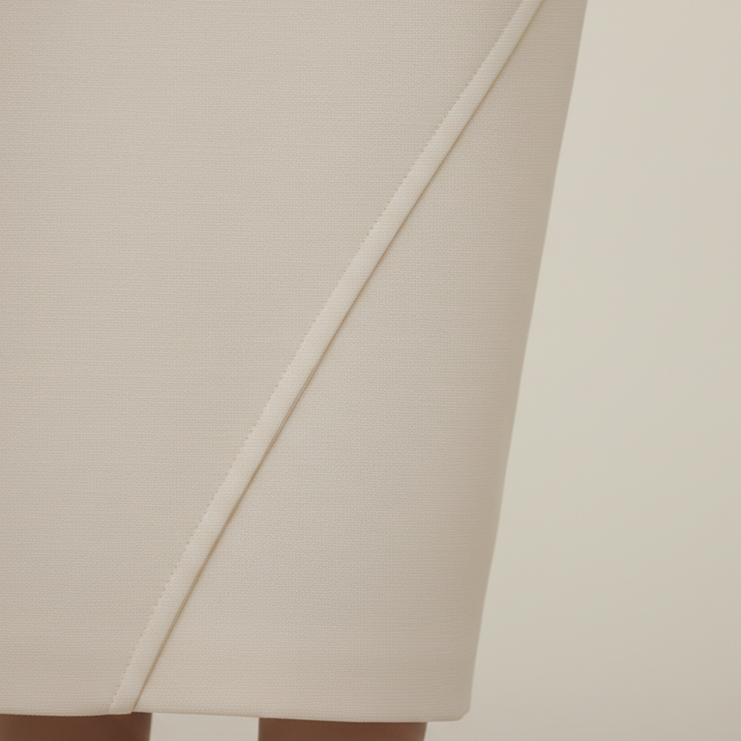 Midi Dress V Neck Three Quarter Sleeve Belted Women