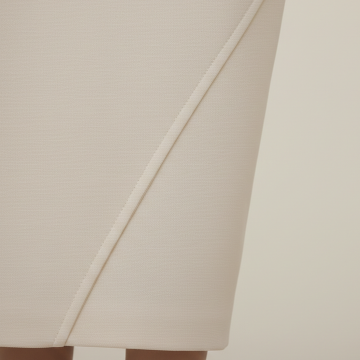 Midi Dress V Neck Three Quarter Sleeve Belted Women
