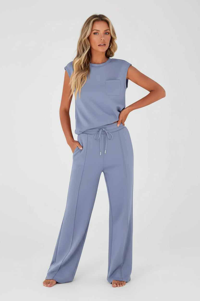 Belvane | Ocean Blue Summer Co-Ord
