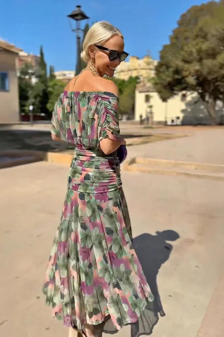 Frankie | Coral Evening Dress