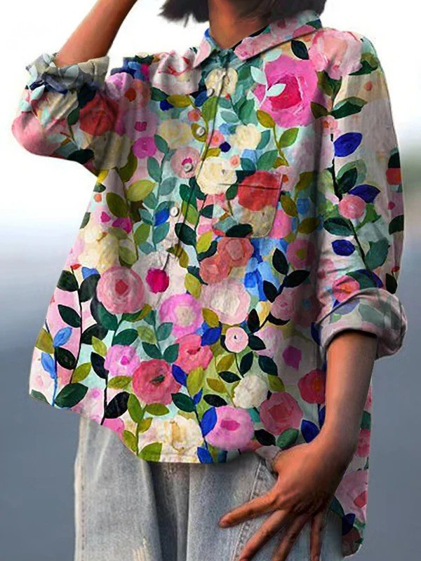 Leah™ | Relaxed Spring Blouse