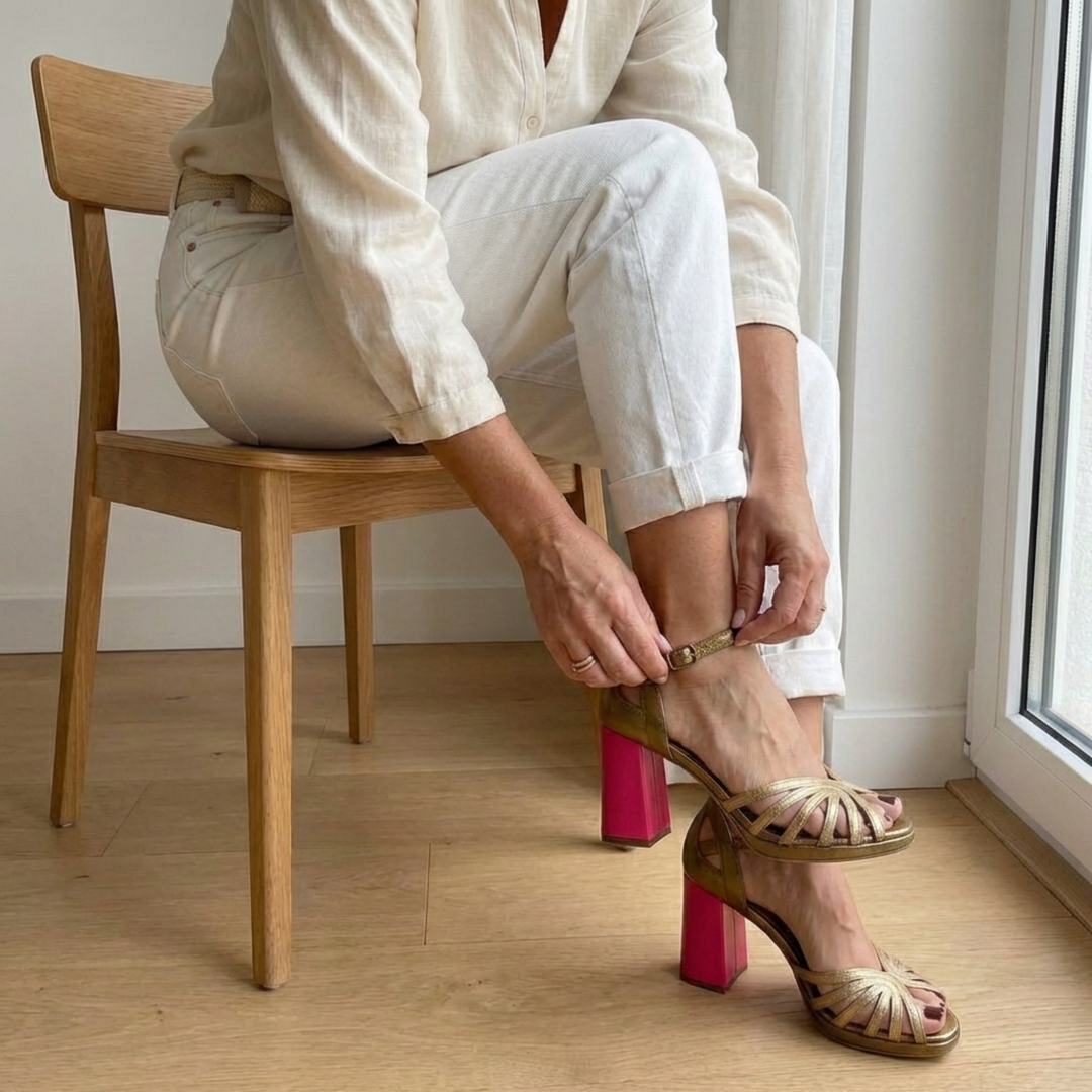 Elegant Vintage Icon Sandals