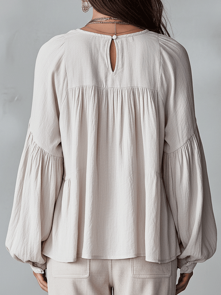 Eleanor | Airy Vintage-Inspired Ruffle Soft Ruffle Bohemian