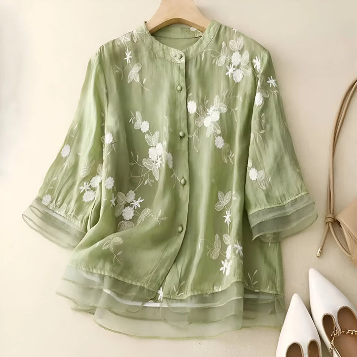 Georgia™ | Lightweight Cotton Blouse