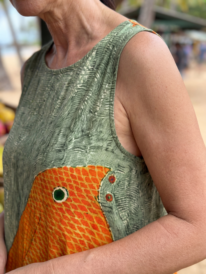Ronan | Light Midi Dress Ocean