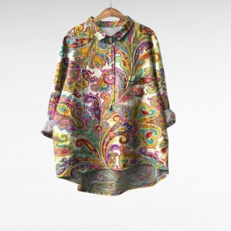 Mireva - Elegant Vintage Blouse