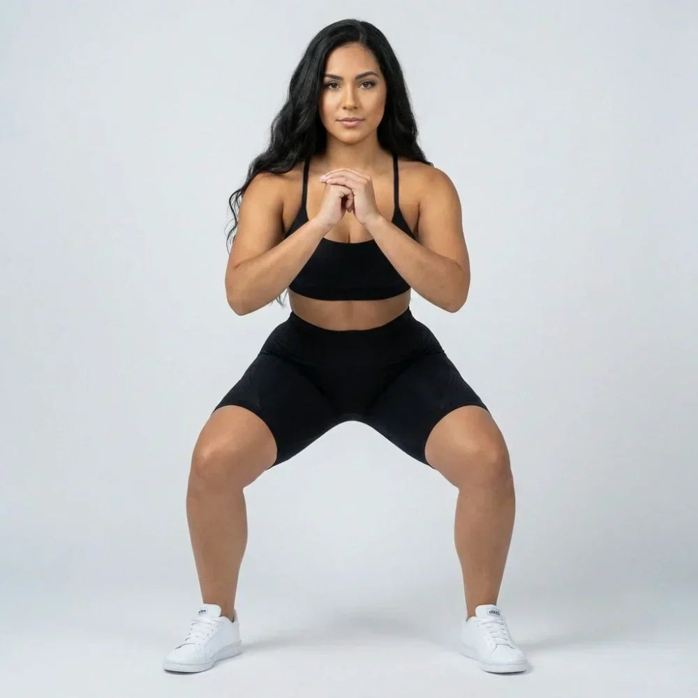 Jade | Classic Black Short Legging