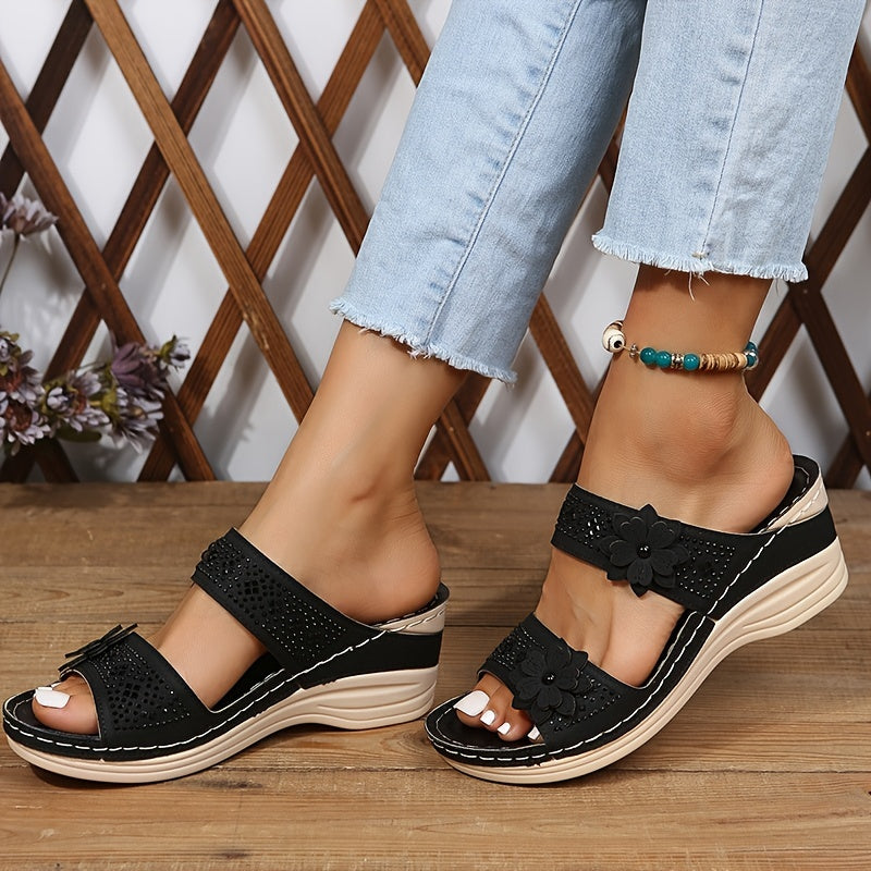 Rosalie™ | Comfort Wedge Sandals