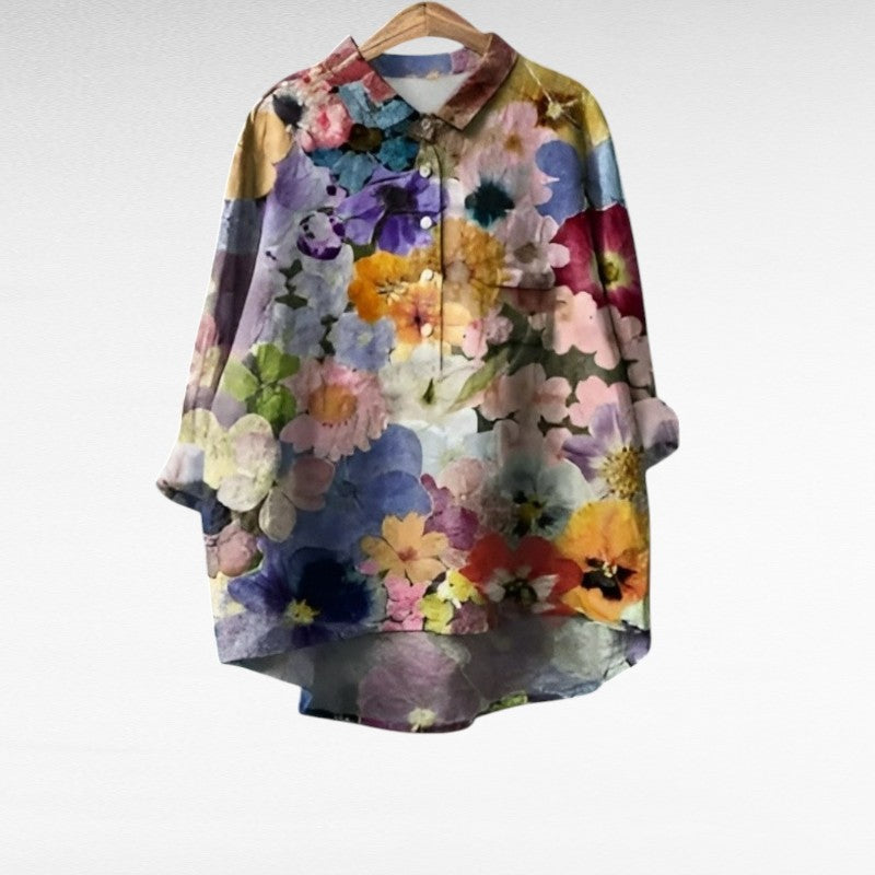 Mireva - Elegant Vintage Blouse