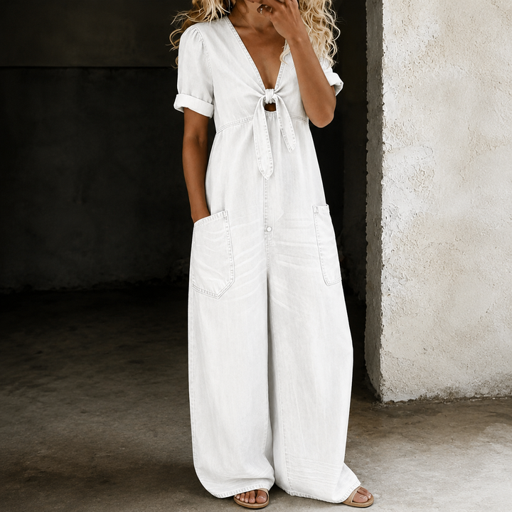 Thina | Denim Easy Playsuit